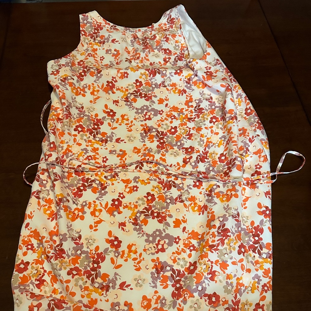 LOFT OUTLET FLORAL SHEATH SIZE SMALL